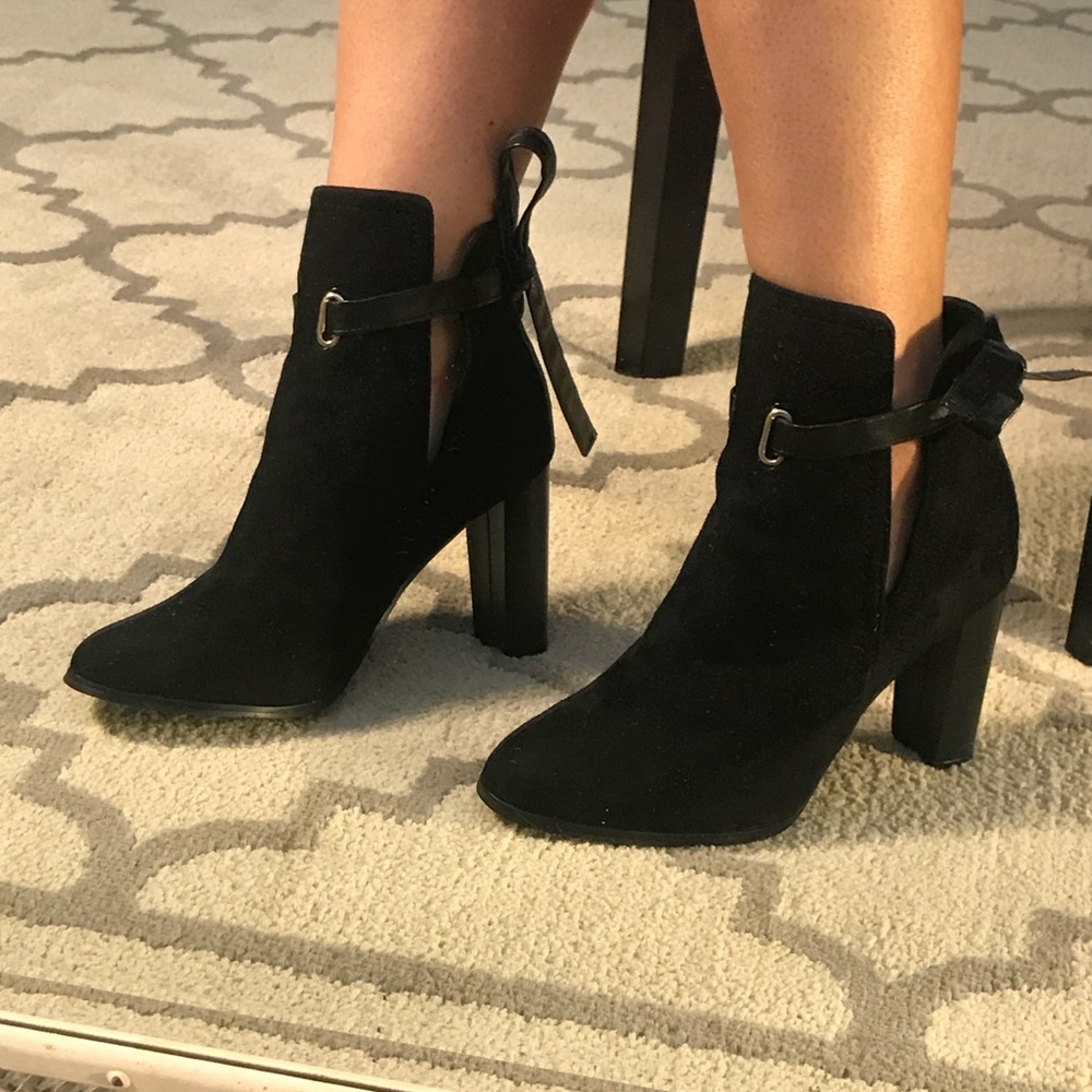 Black Booties - Picture 2 of 3